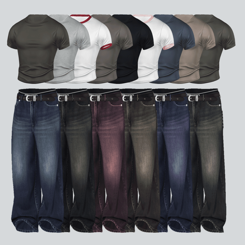 Галерея мода Сет одежды Basic Set 44 #1